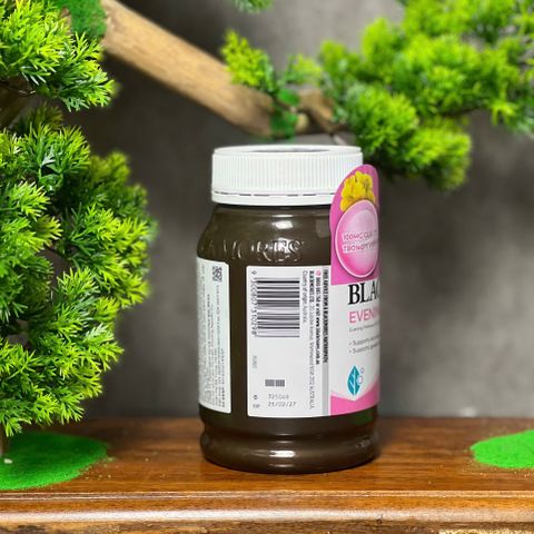 Tinh Dầu Hoa Anh Thảo Blackmores Evening Primrose Oil 190 Viên - Hỗ Trợ Sức Khỏe Phụ Nữ, Cân Bằng Hormone, Cải Thiện Da