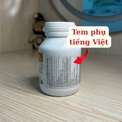 Viên Canxi Sữa Bio Island 90 Viên - Thực Phẩm Chức Năng Hỗ Trợ Phát Triển Chiều Cao Và Sức Khỏe Cho Bé - Nhập Khẩu Úc