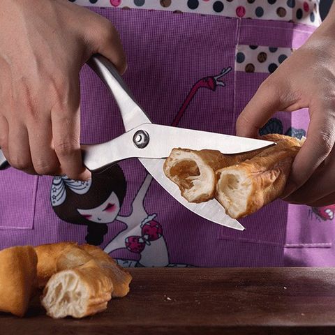 Kéo Cắt Gà Bằng Thép Không Gỉ 24x4.5cm - Dụng Cụ Nhà Bếp Chắc Chắn, An Toàn và Dễ Dàng Sử Dụng