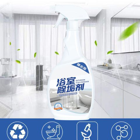 Chai Xịt Tẩy Vệ Sinh Nhà Tắm 500ml - Tẩy Sạch Vết Cặn Bẩn Cứng Đầu Trên Inox, Gương, Kính, Gạch Hoa, Dễ Dàng Sử Dụng
