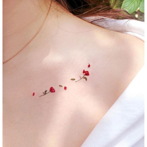 Miếng Dán Hình Xăm Mini Cực Đẹp - Hình Xăm Nước Thời Trang Dễ Bong, Trang Trí Sáng Tạo, Giao Màu Ngẫu Nhiên