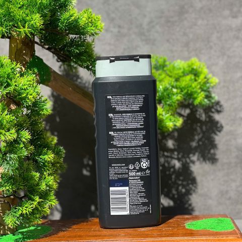 Sữa Tắm Nivea Men Active Clean 3in1 500ml - Sản Phẩm Giúp Làm Sạch Cơ Thể, Mặt, Tóc, Thích Hợp Cho Nam Giới Năng Động