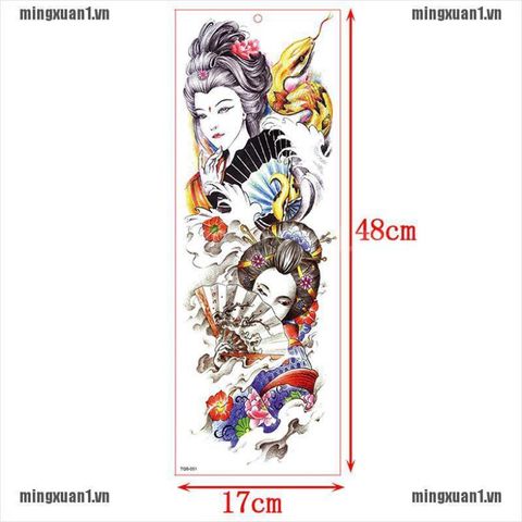 Hình Xăm Tạm Thời 3D Chống Nước Cá Tính - Dán Da An Toàn, Giữ Được 3 Ngày, Kiểu Dáng Đa Dạng, Hàng Mới Chất Lượng Cao
