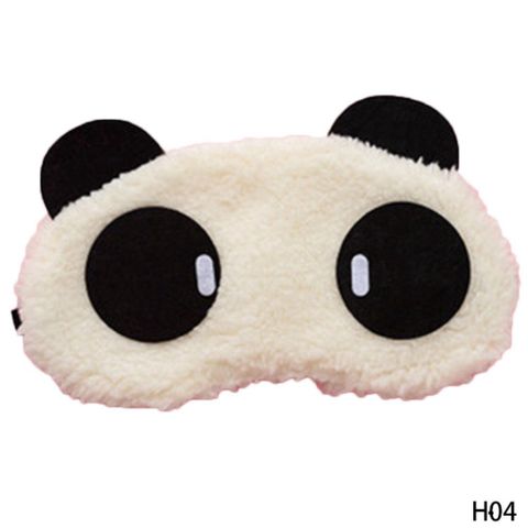 Bịt mắt ngủ hình gấu trúc dễ thương - Chất liệu cotton cao cấp, hỗ trợ giấc ngủ, món quà thú vị cho người yêu thích động vật