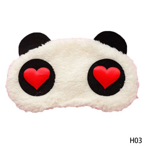 Bịt mắt ngủ hình gấu trúc dễ thương - Chất liệu cotton cao cấp, hỗ trợ giấc ngủ, món quà thú vị cho người yêu thích động vật