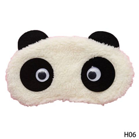 Bịt mắt ngủ hình gấu trúc dễ thương - Chất liệu cotton cao cấp, hỗ trợ giấc ngủ, món quà thú vị cho người yêu thích động vật