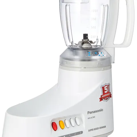 Máy Xay Sinh Tố Panasonic MX-AC300 - Đa Chức Năng, Giảm Ồn, Cối Inox Bền Bỉ, Xay Trái Cây, Thịt, Hạt, 550W, 12 Tháng Bảo Hành