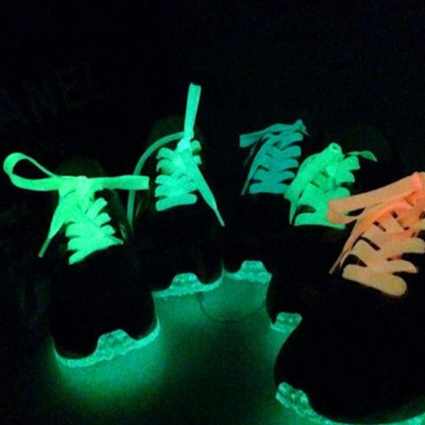 Cặp dây giày dạ quang màu neon phát sáng - Dây giày thời trang cá tính cho giày thể thao - Phụ kiện phong cách độc đáo