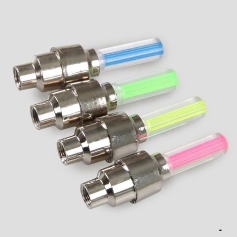 Đèn LED Nắp Van Đạp Xe Phát Sáng - Trang Trí Xe Máy, Xe Hơi - Bộ 2 Chiếc Mã AHE17