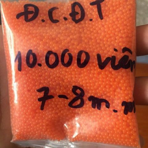 Gói 10.000v Hạt Nở 7-8mm Nhật Bản - Dùng Trong Trồng Cây, Giải Trí Và Giữ Ẩm - Mẫu Mã Chất Lượng Cao