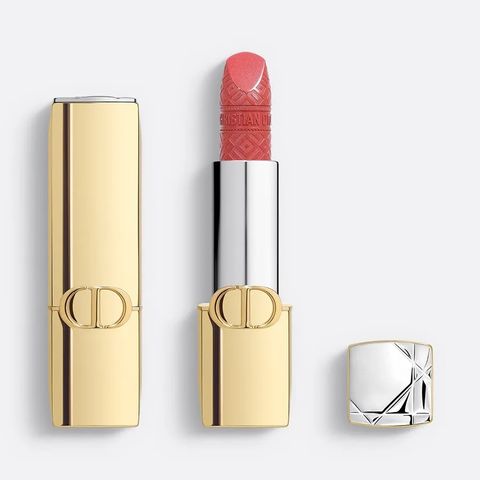 Son Dior Rouge Dior 374 Royal Coral - Son Môi Satin Hàng Chính Hãng Thiết Kế Vàng Sang Trọng, Quà Tặng Tình Yêu Tuyệt Vời