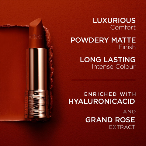 Son Lancôme Chiara Ferragni L'Absolu Rouge Drama Matte 505 - Son Môi Đỏ Cổ Điển Cao Cấp Chính Hãng Cho Phái Đẹp
