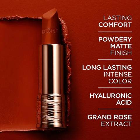 Son Lancôme Chiara Ferragni L'Absolu Rouge Drama Matte 505 - Son Môi Đỏ Cổ Điển Cao Cấp Chính Hãng Cho Phái Đẹp