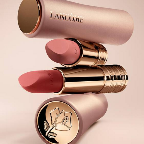 Son Lancome L'absolu Rouge Intimatte 315 Hearts In Sync - Thỏi Son Hồng Đào Chính Hãng, Dưỡng Ẩm, Độ Bám Lâu, Thích Hợp Mọi Dịp