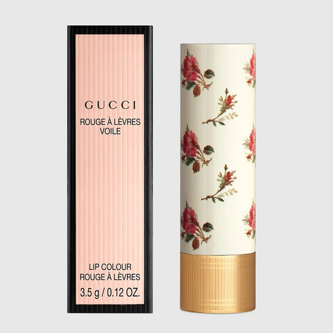 Son Gucci Rouge À Lèvres Voile 208 Hồng Đất - Đẳng Cấp, Chính Hãng, Dưỡng Ẩm, Phù Hợp Mọi Tông Da, Quyến Rũ Như Argentina