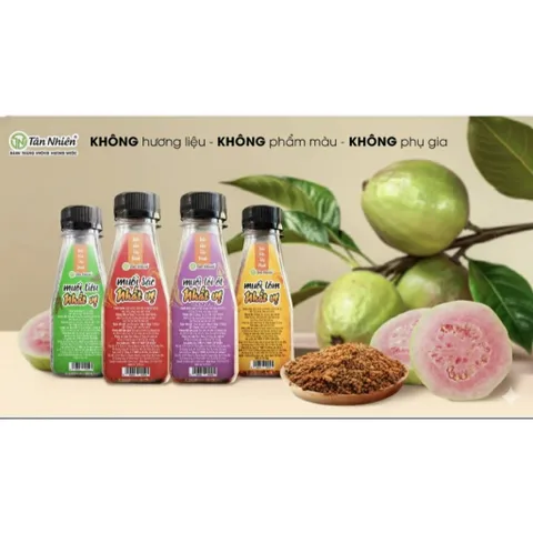Muối Tôm Tây Ninh Nhất Vị Tân Nhiên 90g - Gia Vị Đậm Đà, Hương Vị Tươi Ngon Dùng Với Trái Cây Và Bánh Tráng