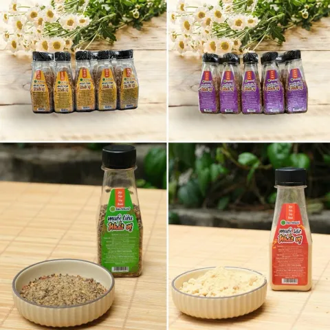 Muối Tỏi Ớt Nhất Vị Tân Nhiên 90g - Hương Vị Đậm Đà Cho Món Ăn, Dùng Để Nêm, Ướp Hoặc Ăn Với Trái Cây
