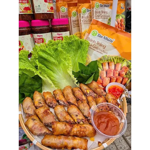 Bánh Tráng Chả Giò Tân Nhiên 100g - Đặc Sản Tây Ninh Cực Ngon, Kích Thước 15x16.5cm - Thưởng Thức Món Chả Giò Đúng Điệu