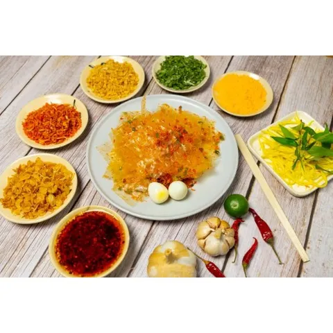 Bánh tráng Tân Nhiên cắt sẵn 10kg - Siêu mỏng, tiện lợi cho bánh tráng trộn ngon chuẩn vị tại quán ăn và gia đình