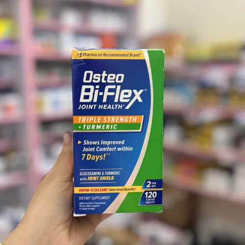 Osteo Bi-Flex Triple Strength + Turmeric 120 Viên - Hỗ Trợ Khớp Linh ...