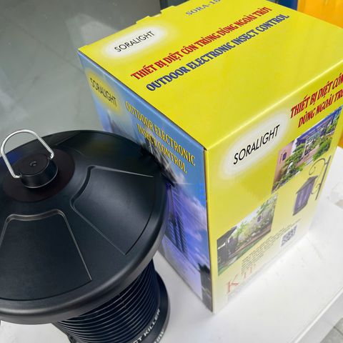 Đèn Diệt Côn Trùng Ngoài Trời SORA-18W - An Toàn, Tiết Kiệm, Hiệu Quả Cho Sân Vườn, Quán Cafe, Khu Resort, BBQ