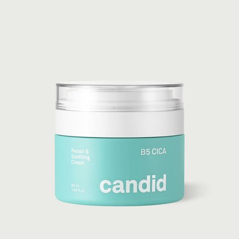 Kem Dưỡng Ẩm B5 CANDID 50ml - Kem Phục Hồi Da CICA Repair & Soothing Cream, Dưỡng Ẩm, Dành Cho Da Nhạy Cảm