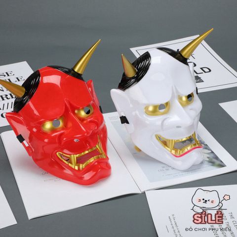 Mặt Nạ Halloween Kinh Dị Ma Prajna - Phụ Kiện Hóa Trang Cosplay Quái Vật Cho Tiệc Halloween, Đảm Bảo An Toàn và Thoải Mái