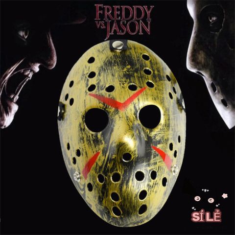 Mặt Nạ Halloween Jason Voorhees - Phụ Kiện Cosplay Kinh Dị, Phong Cách Khúc Côn Cầu Cho Tiệc Hóa Trang