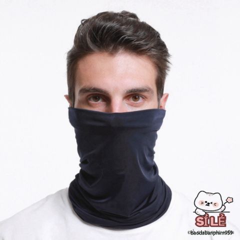Khăn Phượt Đa Năng Chống Nắng và Bụi Màu Đen - Phụ Kiện Thời Trang Độc Đáo Cho Các Chuyến Đi Ngoài Trời