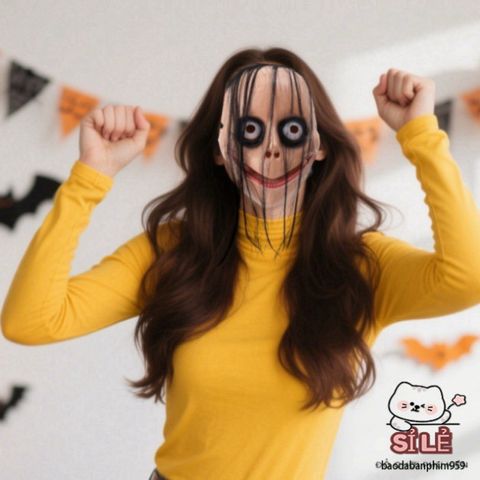 Mặt Nạ Halloween Quái Dị - Đạo Cụ Trang Trí Ma Quái Với Thiết Kế Kinh Dị Và Độc Đáo - Phụ Kiện Sát Nhân Nổi Tiếng