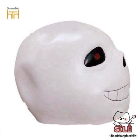 Mặt nạ Hóa trang Undertale Sans Toàn Đầu - Phụ Kiện Cosplay Halloween Chất Lượng Cao, Dễ Dàng Điều Chỉnh Kích Thước, Đồ Nghệ Thuật Mới Lạ