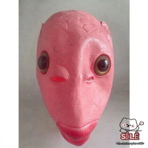 Mặt Nạ Silicone Hóa Trang Hình Cá Dành Cho Người Lớn - Phụ Kiện Cosplay Độc Đáo Cho Tiệc Halloween và Lễ Hội