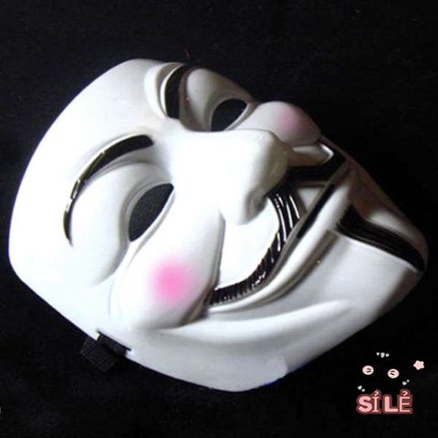 Mặt Nạ Halloween Vendetta - Mặt Nạ Kinh Dị Chú Hề Đầu Lâu Cho Người Lớn - Phụ Kiện Hoá Trang Độc Đáo Thời Thượng