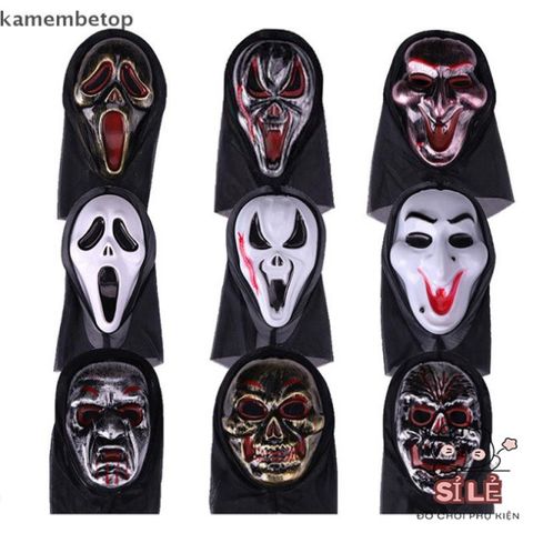 Mặt Nạ Halloween Kinh Dị Beto - Mặt Nạ Quỷ Thực Tế Cho Cosplay và Tiệc Hóa Trang - Phong Cách Đáng Sợ ấn Tượng