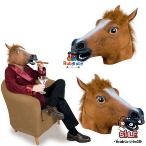 Mặt Nạ Halloween Đầu Ngựa Cho Trẻ Em - Phụ Kiện Cosplay Vui Nhộn Cho Tiệc Tùng Và Dịp Lễ Hội
