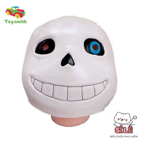 Mặt Nạ Toàn Đầu Undertale Sans - Phụ Kiện Cosplay Halloween Latex Độc Đáo, Hóa Trang Nam Nữ Hấp Dẫn cho Tiệc Tùng