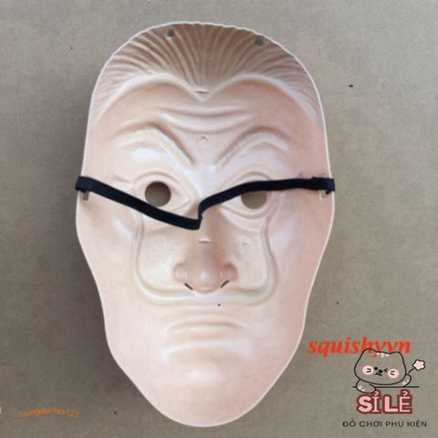 Mặt Nạ Queen Salvador Dali - Money Heist La Casa De Papel - Phụ Kiện Hóa Trang Độc Đáo Cho Halloween & Tiệc Hóa Trang