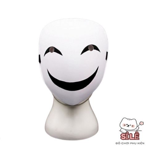 Mặt Nạ Cosplay Đạn Đen - Phong Cách Trắng Đen Độc Đáo Cho Hóa Trang Anime - Công Cụ Thiết Yếu Cho Fan Hâm Mộ