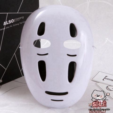 Bộ trang phục Vô Diện Cosplay - Set hóa trang Halloween với áo choàng, mặt nạ và găng tay bí ẩn, hoàn hảo cho tiệc tùng!