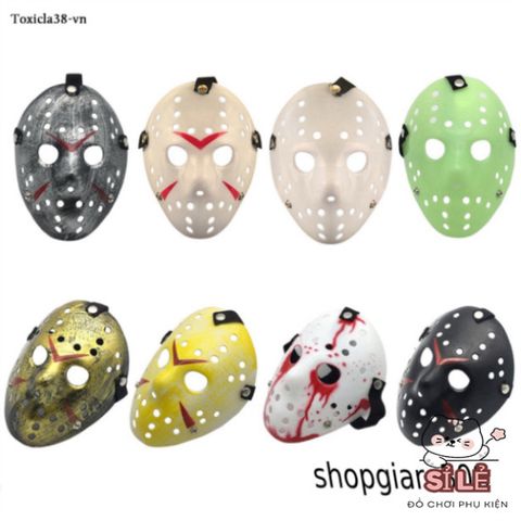 Mặt nạ Halloween Freddy vs Jason - Phụ kiện hóa trang ma quái cho bữa tiệc và lễ hội, chất liệu nhẹ và thoải mái