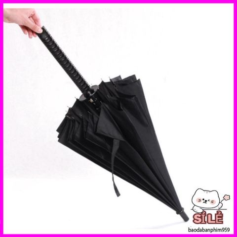 Ô Dù Nhật Bản Katana - Ô Che Mưa Nắng Hình Kiếm Samurai Thời Trang, Chắc Chắn, Phong Cách Độc Đáo, Dành Cho Người Yêu Thích Văn Hóa Nhật Bản