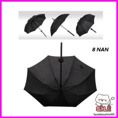 Ô Dù Nhật Bản Katana - Ô Che Mưa Nắng Hình Kiếm Samurai Thời Trang, Chắc Chắn, Phong Cách Độc Đáo, Dành Cho Người Yêu Thích Văn Hóa Nhật Bản