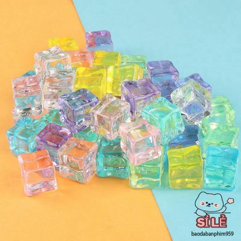 Bộ 10 Mô Hình Đá Dạ Quang DQ-22 - Phụ Kiện Tiểu Cảnh Sen Đá, Hồ Cá & Bonsai - Trang Trí Độc Đáo Phát Sáng Ban Đêm