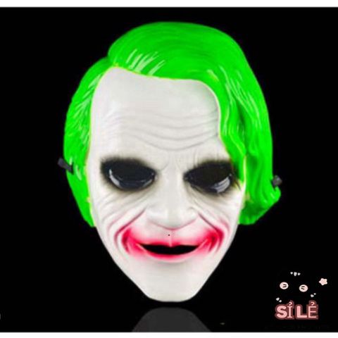 Mặt Nạ Hóa Trang Chú Hề Ma Quái Joker - Phụ Kiện Thời Trang Halloween Độc Đáo Cho Tiệc Hóa Trang