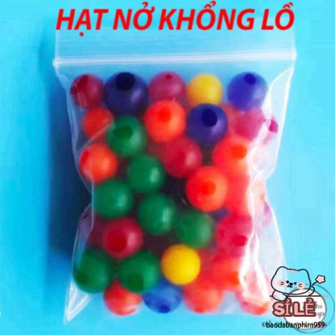 Hạt Nở Đại Khổng Lồ - Túi 250 Viên Hạt Trang Trí Độc Đáo, An Toàn, Đa Sắc Màu Phù Hợp Cho Tiệc Tùng và Nghệ Thuật Sáng Tạo