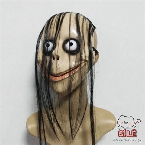 Mặt Nạ Kinh Dị Halloween Momo - Phụ Kiện Hóa Trang Độc Đáo Cho Tiệc Halloween và Lễ Hội, Vùng Đất Bóng Tối Rùng Rợn