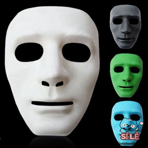 Mặt Nạ Cosplay Jabbawockeez Độc Đáo - 10 Màu Sắc Chất Lượng Cao, Phụ Kiện Hóa Trang Halloween, Đậm Chất Hip-Hop