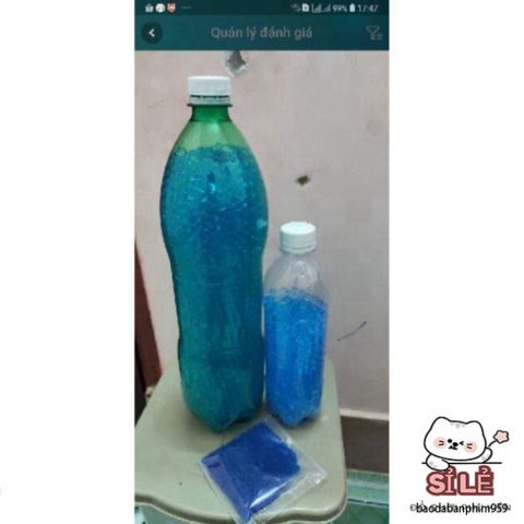 Gói Hạt Nước 10.000 Viên - Hạt Nở Màu Xanh 7mm, Trang Trí Không Gian Sống, Đồ Chơi Sáng Tạo Thú Vị