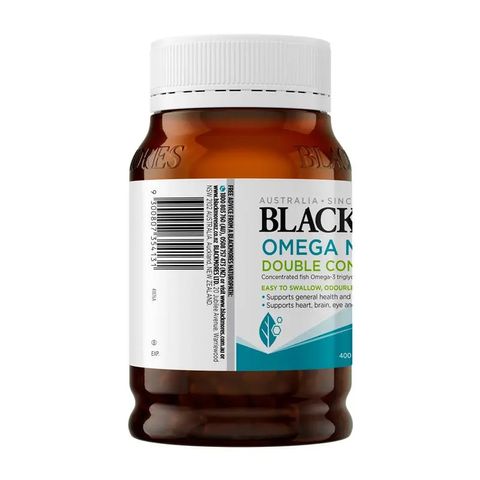 Omega Mini Double Concentrate 400 viên - Hỗ trợ sức khỏe tim mạch, cung cấp Omega-3 tự nhiên từ Úc