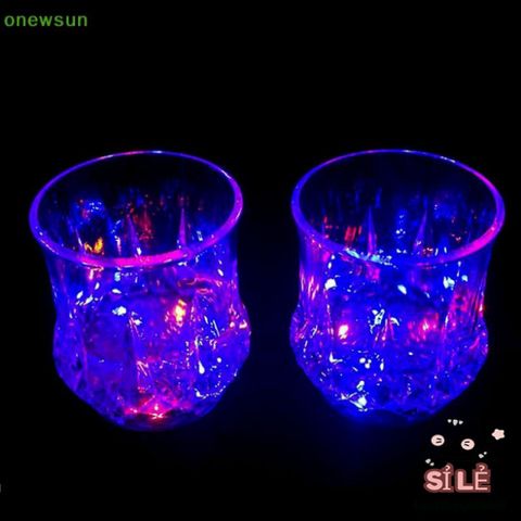 Cốc Nhấp Nháy LED Onewsun - Cốc Thủy Tinh Tự Động Phát Sáng Khi Rót Nước, Hoàn Hảo Cho Bữa Tiệc và Quán Bar